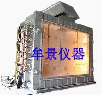 大型水平/垂直樣品液壓傾擺耐火性測(cè)試爐